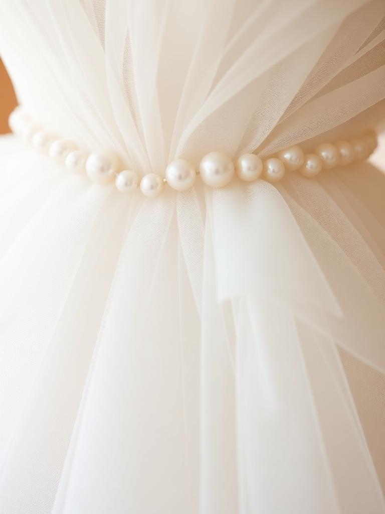 Celeste Pearl Reception Gown — view 3