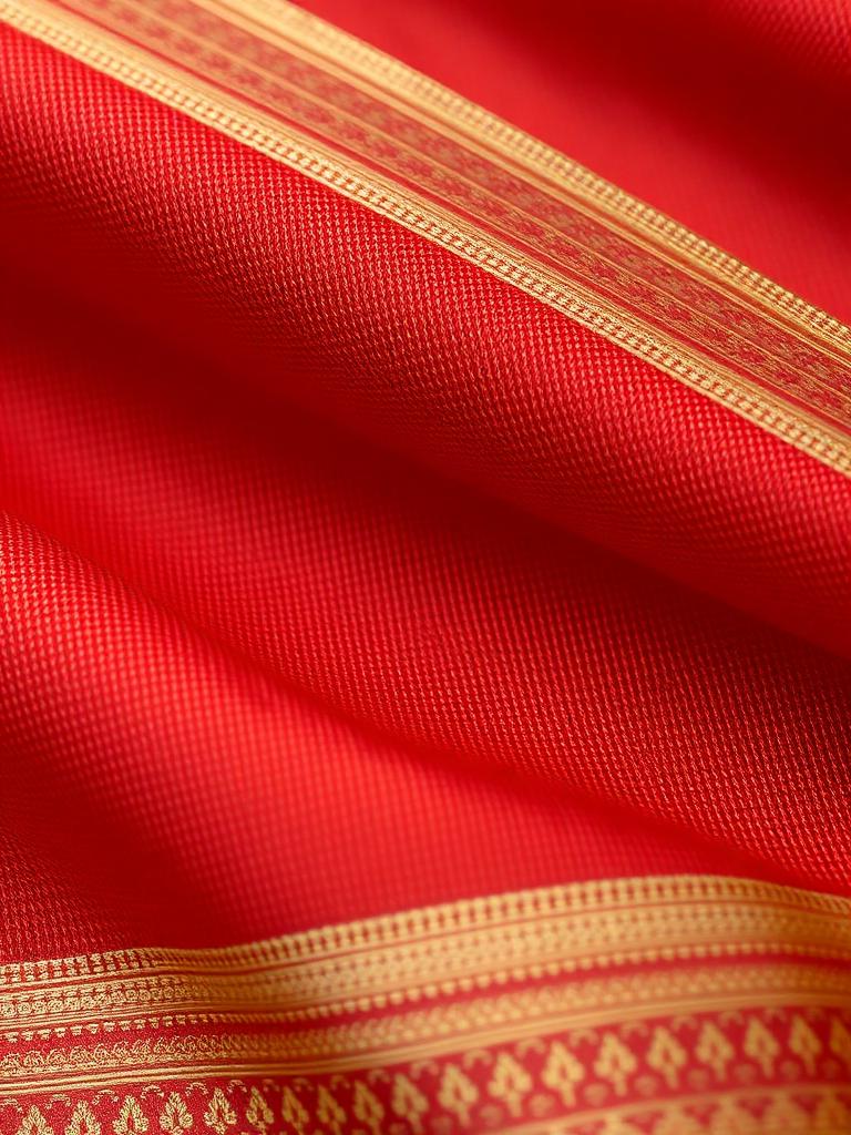 Rosewood Tussar Saree — view 3