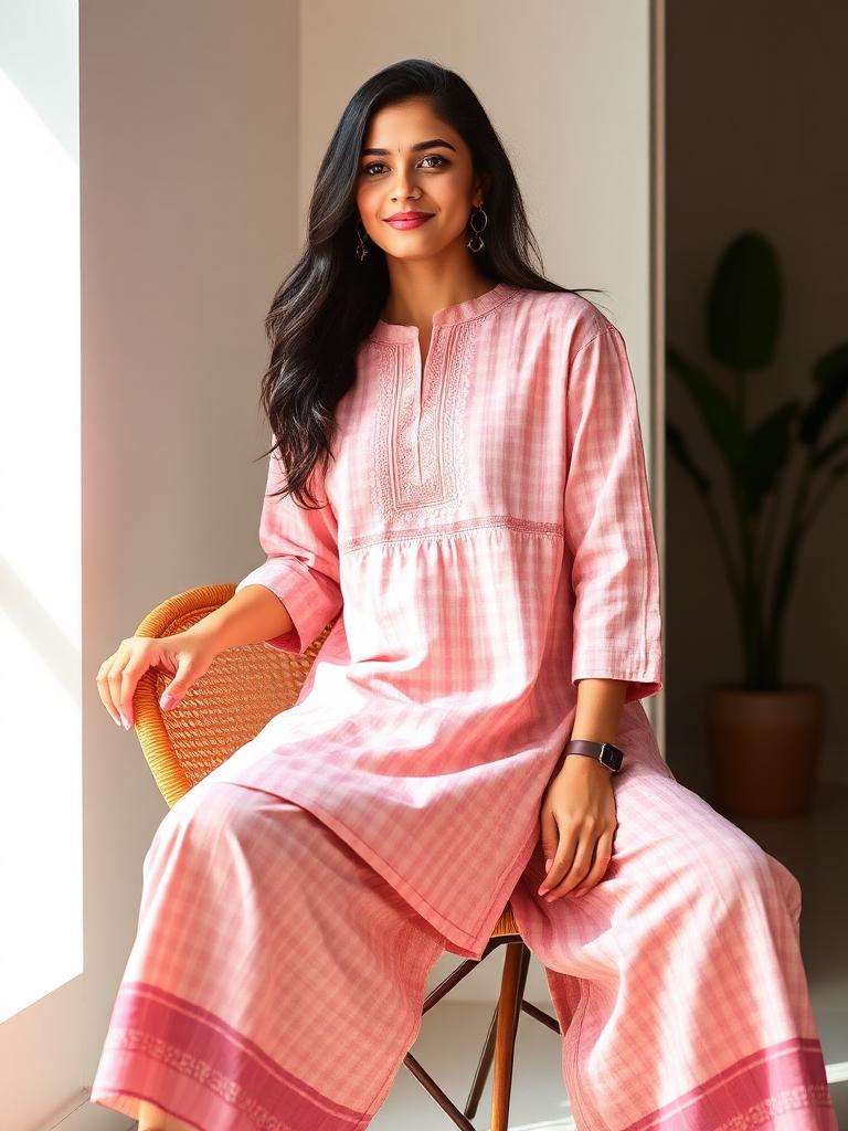 Saanvi Cotton Kurti — view 2