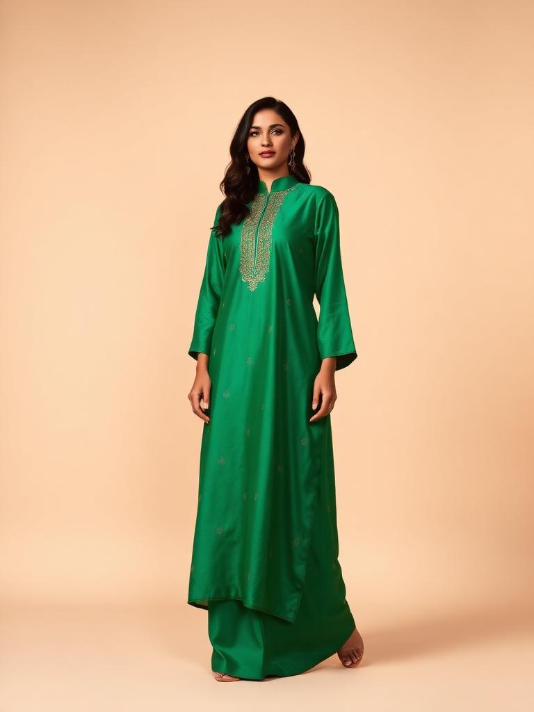 Ilaa Straight Silk Kurti