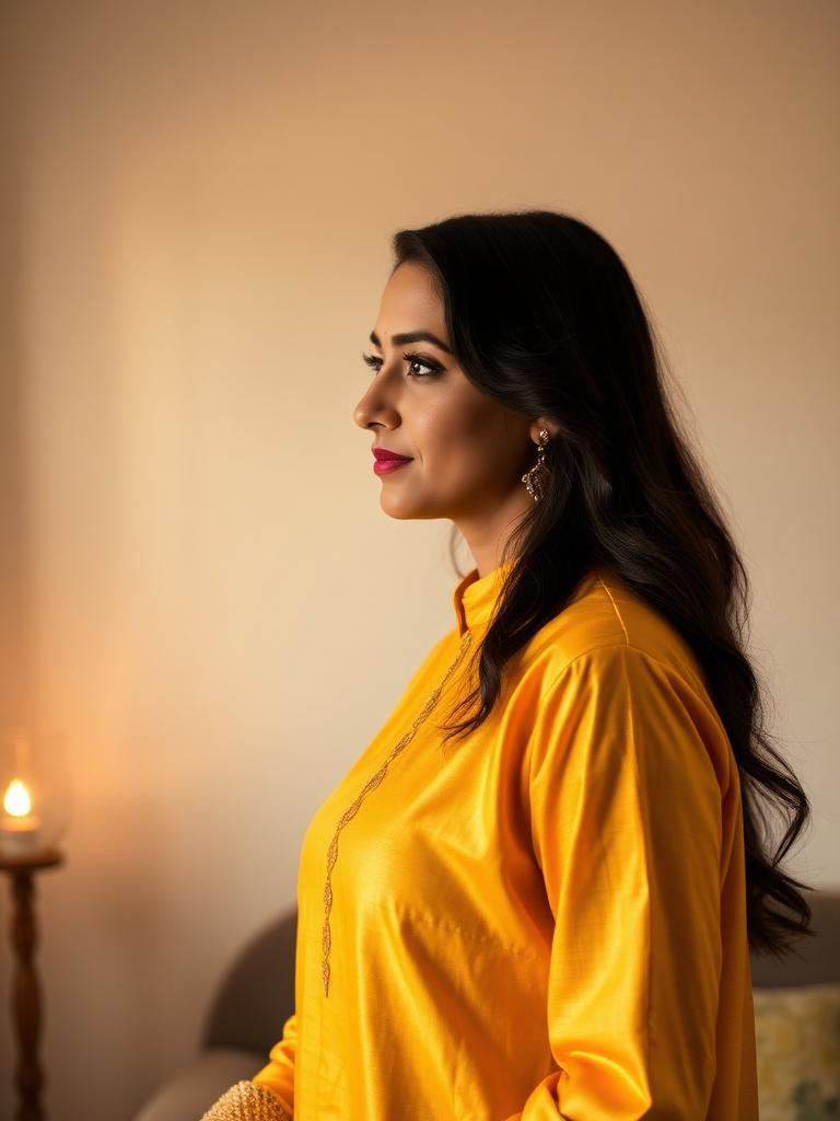Ilaa Straight Silk Kurti — view 2