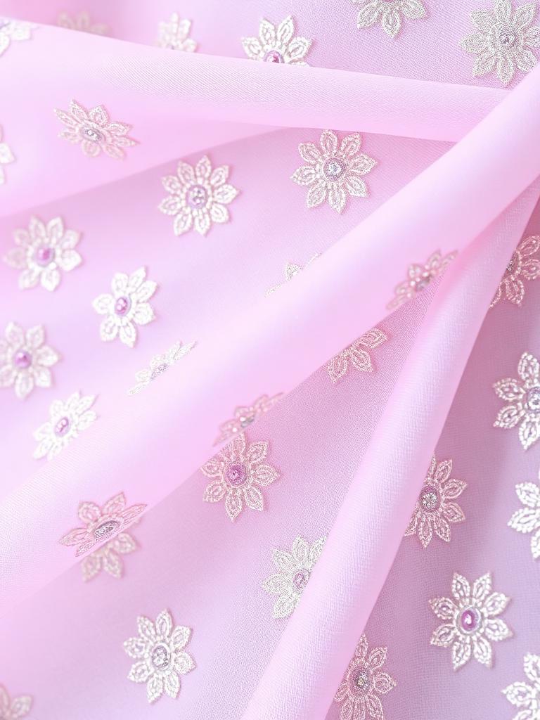 Pastel Chikan Sharara Set — view 3