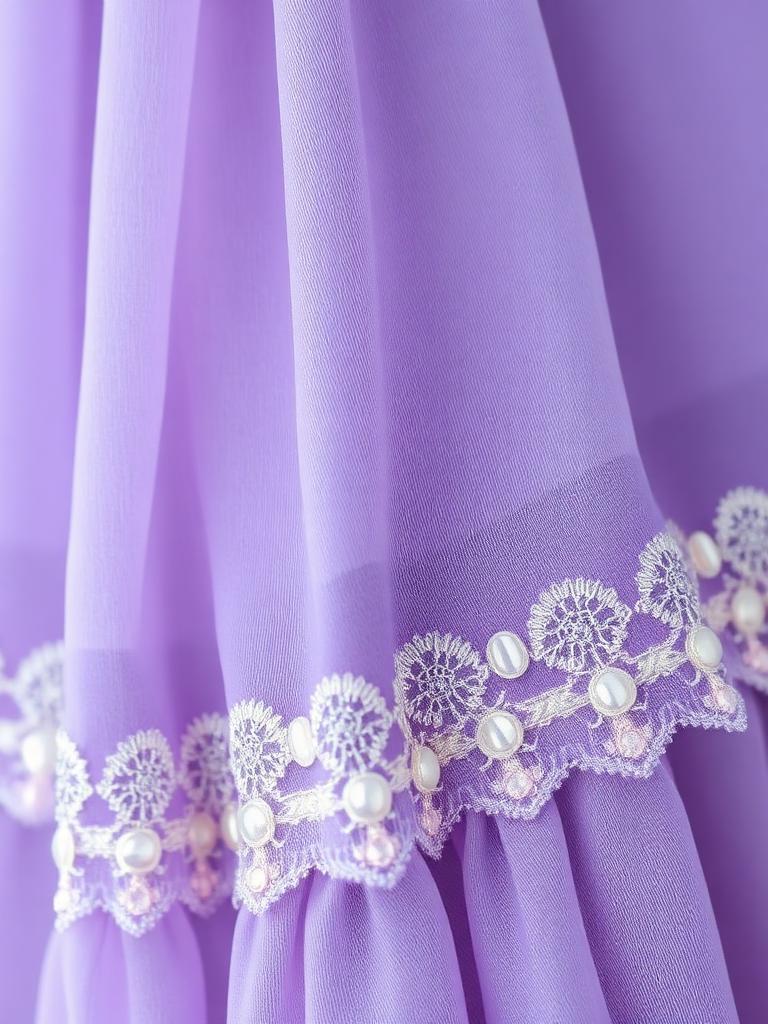 Lilac Silver Sharara Suit — view 3