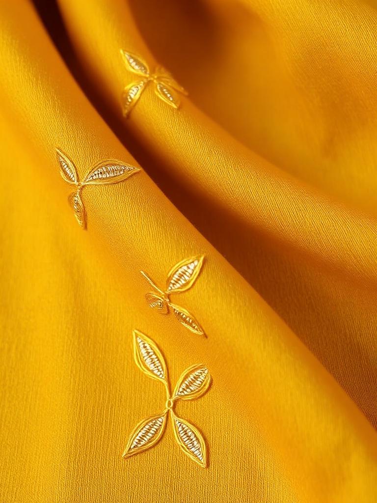 Mustard Gota Patti Suit — view 3
