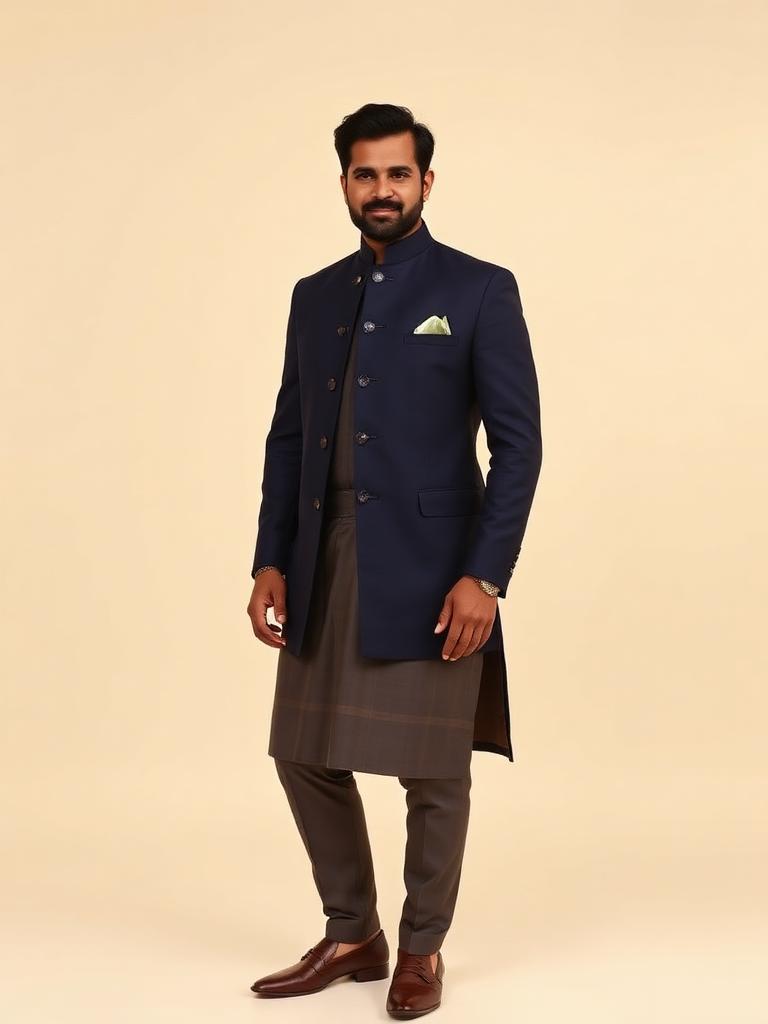 Arjun Bandhgala Jacket Set