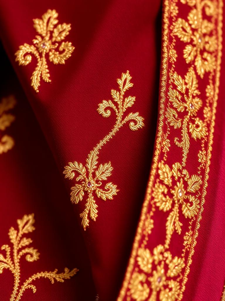 Regal Maroon Couple Set — view 3